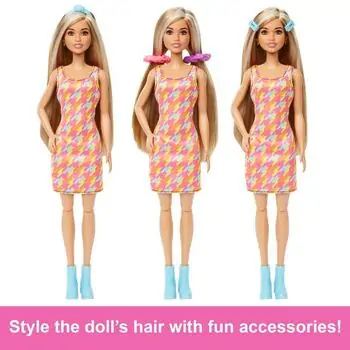 Barbie Doll And Hair Salon Playset ბარბის თოჯინა აქსესუარებით, 3 image