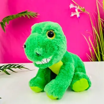 Koopman Fluffy Funny Dinosaur - რბილი სათამაშო დინოზავრი