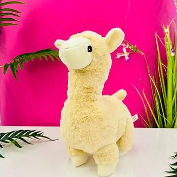 Koopman Fluffy Llama White - რბილი სათამაშო ლამა