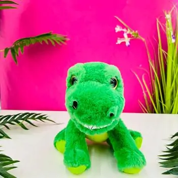 Koopman Fluffy Funny Dinosaur - რბილი სათამაშო დინოზავრი, 2 image