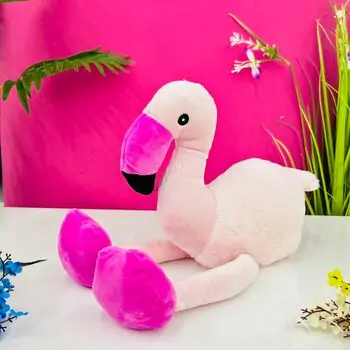 Koopman Fluffy Flamingo Pink - რბილი სათამაშო ფლამინგო