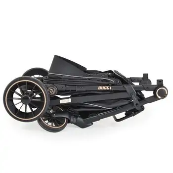 Moni Baby Stroller Buggy Black საბავშვო სასეირნო ეტლი, 10 image