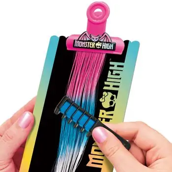 Cra-Z-Art Monster High Monster FX Hair Extension Studio თმის აქსესუარების ნაკრები, 3 image