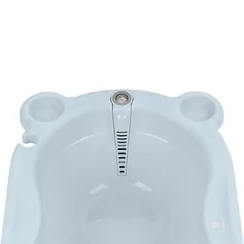 KikkaBoo Baby Bathtub With Support Kai Blue ჩვილის აბაზანა, 2 image