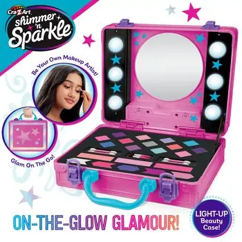 Cra-Z-Art Light Up Beauty Case საბავშვო კოსმეტიკის ნაკრები [CLONE], 2 image