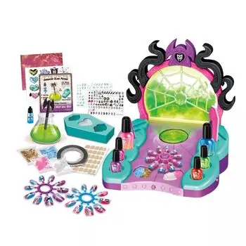 Cra-Z-Art Monster High Ghoulish Glam Nail Salon საბავშვო ფრჩხილის ლაქის ნაკრები, 2 image