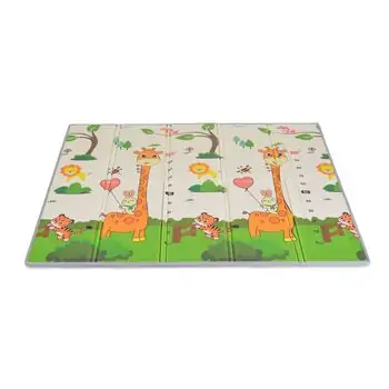 Moni Foldable XPE Play Mat XXL Jungle  - განსავითარებელი ხალიჩა