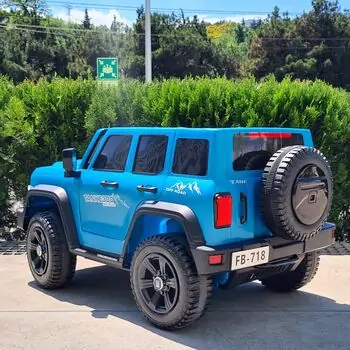 GWM Tank 300 Blue - ელექტრო მანქანა კაუჩუკის საბურავებით და ტყავის სავარძლით, 4 image