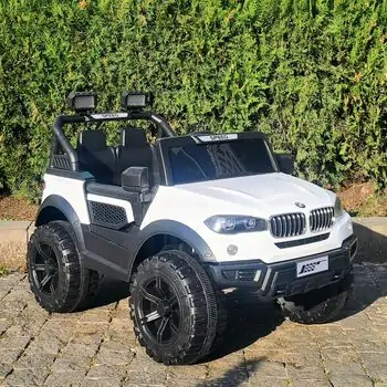 BMW Jeep White - ელექტრო მანქანა