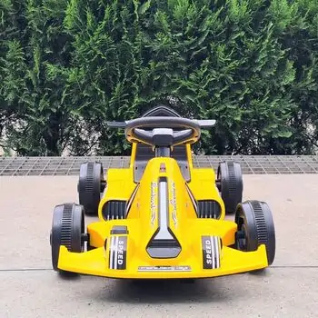 Karting Car Yellow - ელექტრო მანქანა, 2 image