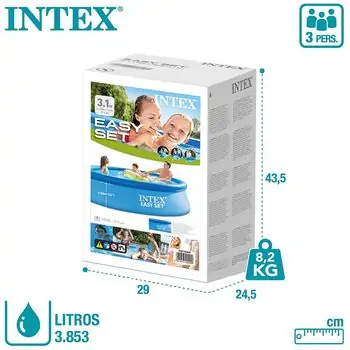 Intex 28120NP Easy Set Swimming Pool გასაბერი აუზი, 6 image
