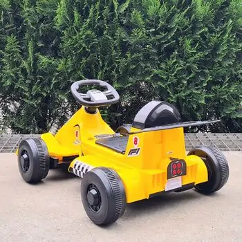 Karting Car Yellow - ელექტრო მანქანა, 4 image