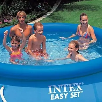 Intex 28130NP Easy Set Garden Pool ყელგასაბერი აუზი, 4 image