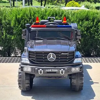 Mercedes Police Jeep Black - ელექტრო მანქანა, 2 image