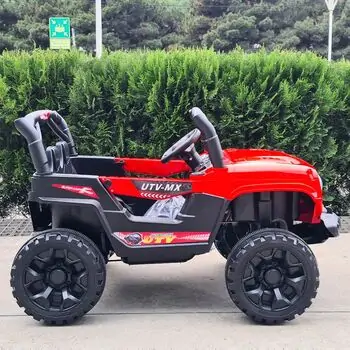 Off-Road Jeep Red - ელექტრო მანქანა, 3 image