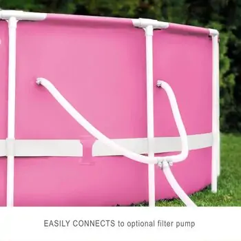 Intex 28290NP Pink Metal Frame Pool კარკასული აუზი, 7 image