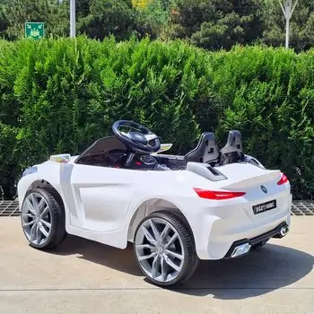 Mercedes-Benz White - საბავშვო ელექტრო მანქანა, 4 image