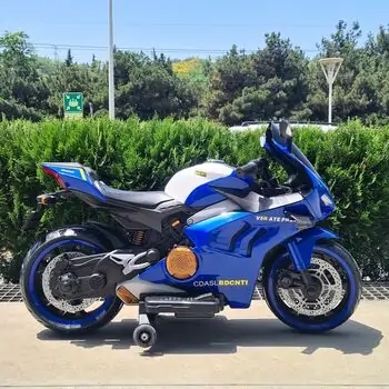 Motorcycle Ducati panigale Blue - ელექტრო მოტოციკლი, 3 image