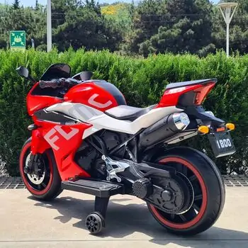 Motorcycle Kawasaki Red - ელექტრო მოტოციკლი, 4 image