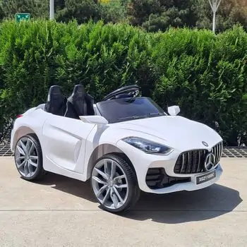 Mercedes-Benz White - საბავშვო ელექტრო მანქანა