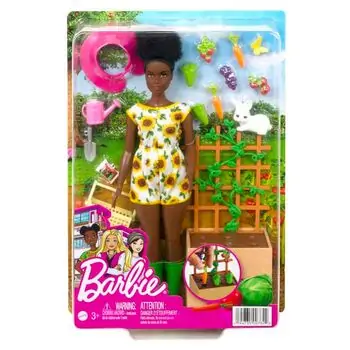 Barbie Doll Gardening Playset With Pet And Accessories მებაღე ბარბი, 6 image