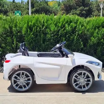 Mercedes-Benz White - საბავშვო ელექტრო მანქანა, 3 image