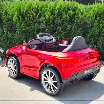 Mercedes Benz Painted Red  - ელექტრო მანქანა ტყავის სავარძლით, 4 image