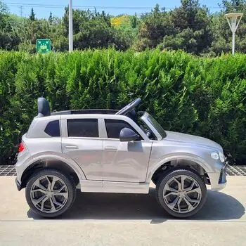 Childrens Car Silver - ელექტრო მანქანა, 3 image