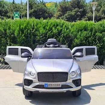 Childrens Car Silver - ელექტრო მანქანა, 2 image