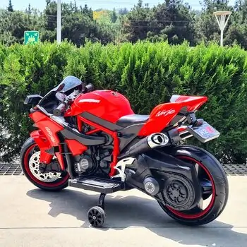 Motorcycle Kawasaki Ninja H2R Red - ელექტრო მოტოციკლი, 2 image