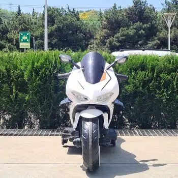 Motorcycle Ducati panigale White - ელექტრო მოტოციკლი, 2 image