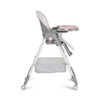 Moni High Chair Raffy Pink - საკვები სკამ-მაგიდა, 4 image
