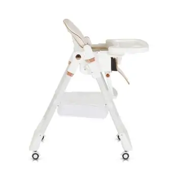 Moni High Chair With A Gift Lindo White - საკვები სკამ-მაგიდა საჩუქრით, 7 image