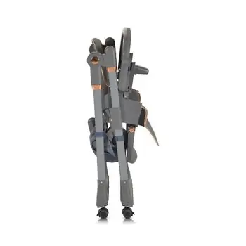 Moni High Chair With A Gift Lindo Grey - საკვები სკამ-მაგიდა საჩუქრით, 12 image