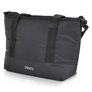 Moni 3 In 1 Set Tokyo Black With Multi Car Seat საბავშვო ტრანსფორმერი ეტლის კომპლექტი, 14 image