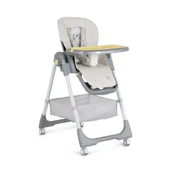Moni High Chair Raffy Yellow - საკვები სკამ-მაგიდა
