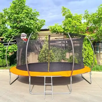 Metal & Plastic Trampoline 427cm 14FT - ბატუტი, 2 image