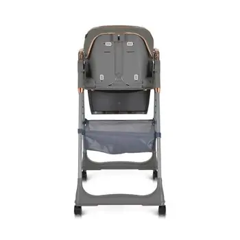 Moni High Chair With A Gift Lindo Grey - საკვები სკამ-მაგიდა საჩუქრით, 3 image