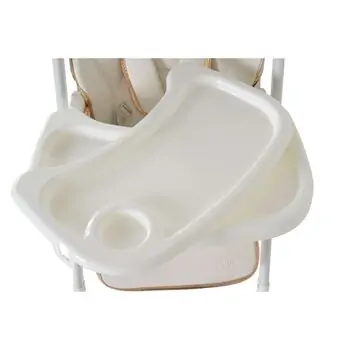 Moni High Chair With A Gift Lindo White - საკვები სკამ-მაგიდა საჩუქრით, 10 image
