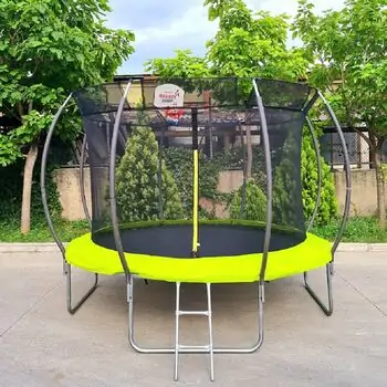 Metal & Plastic Trampoline 305cm 10FT - ბატუტი