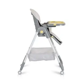 Moni High Chair Raffy Yellow - საკვები სკამ-მაგიდა, 4 image