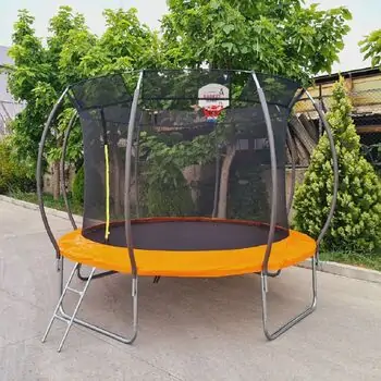 Metal & Plastic Trampoline 305cm 10FT - ბატუტი, 3 image