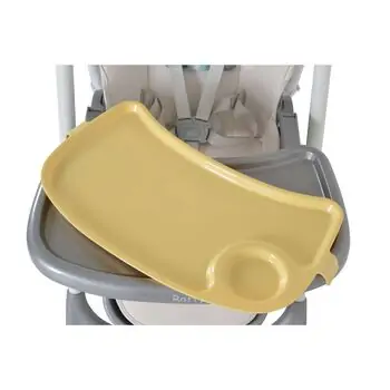 Moni High Chair Raffy Yellow - საკვები სკამ-მაგიდა, 9 image