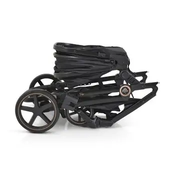 Moni 3 In 1 Set Tokyo Black With Multi Car Seat საბავშვო ტრანსფორმერი ეტლის კომპლექტი, 13 image