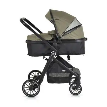 Moni 3 In 1 Set Rio Green Witt Multi Car Seat საბავშვო ტრანსფორმერი ეტლის კომპლექტი, 7 image