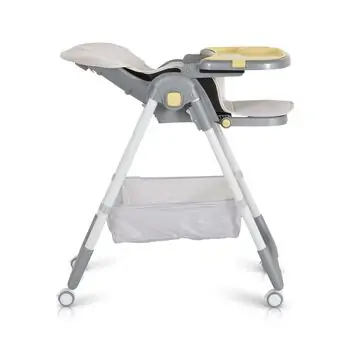 Moni High Chair Raffy Yellow - საკვები სკამ-მაგიდა, 7 image