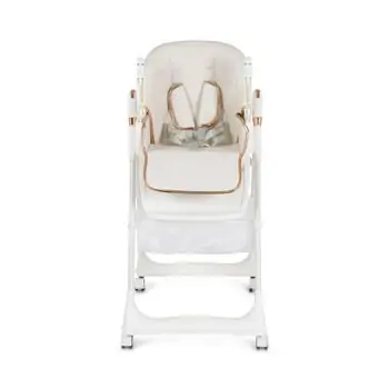 Moni High Chair With A Gift Lindo White - საკვები სკამ-მაგიდა საჩუქრით, 3 image
