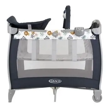 Graco Contour Electra Into The Wild ორ დონიანი საწოლ-მანეჟი, 2 image