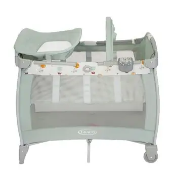 Graco Contour Electra Up & Away ორ დონიანი საწოლ-მანეჟი, 2 image