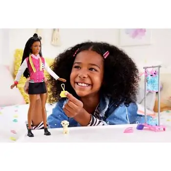 Barbie Brooklyn Stylist Doll And Accessories - ბარბის თოჯინა, 2 image